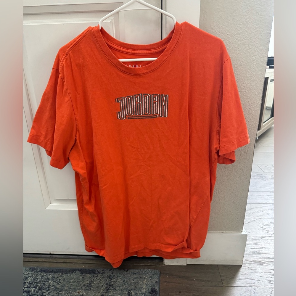 Jordan T-shirt orange size XL